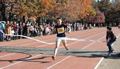 優勝 芝端選手のゴール