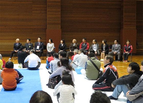 開会式芳賀会長の挨拶